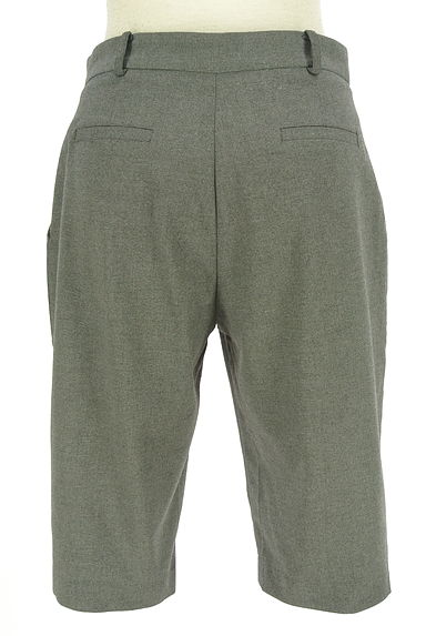 EMODA（エモダ）の古着「チャコールグレ―ベーシックハーフパンツ（ショートパンツ・ハーフパンツ）」大画像２へ
