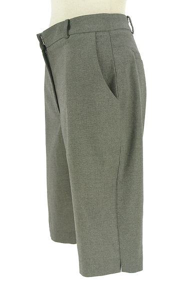 EMODA（エモダ）の古着「チャコールグレ―ベーシックハーフパンツ（ショートパンツ・ハーフパンツ）」大画像３へ