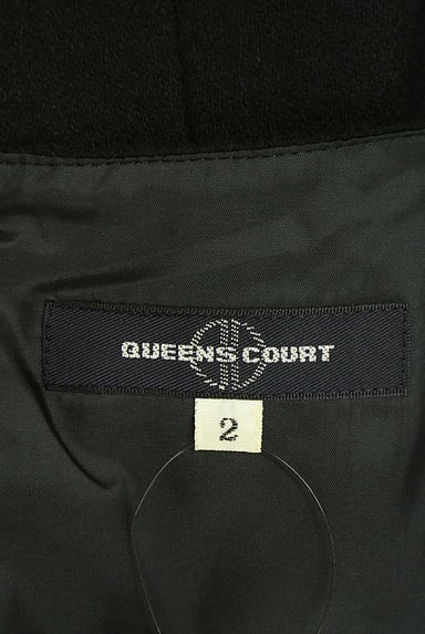 QUEENS COURT（クイーンズコート）の古着「膝丈ウールタイトワンピース（ワンピース・チュニック）」大画像６へ
