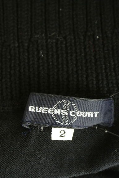 QUEENS COURT（クイーンズコート）の古着「タートルネックノースリニット（ニット）」大画像６へ