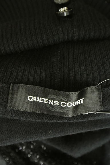 QUEENS COURT（クイーンズコート）の古着「ラメフリンジタートルニット（ニット）」大画像６へ