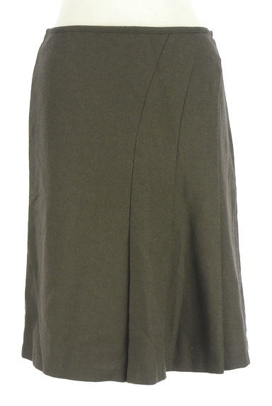 PROPORTION BODY DRESSING（プロポーションボディ ドレッシング）の古着「カーブライン切替膝丈ウール混スカート（スカート）」大画像１へ