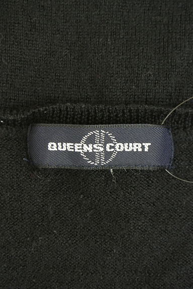 QUEENS COURT（クイーンズコート）の古着「半袖ニットトップス（ニット）」大画像６へ