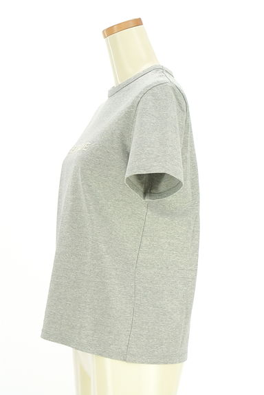 MOGA（モガ）の古着「feerique ラメロゴ刺繍Tシャツ（Ｔシャツ）」大画像３へ