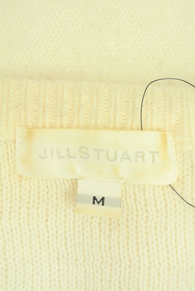 JILLSTUART（ジルスチュアート）の古着「ビジュー付きアンゴラニットカーディガン（カーディガン・ボレロ）」大画像６へ