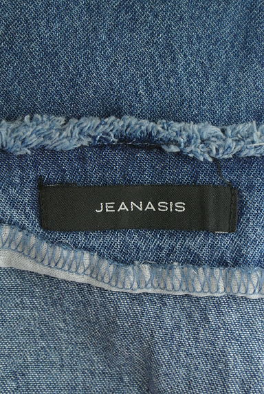 JEANASiS（ジーナシス）の古着「フロントファスナーデニムジャンパースカート（キャミワンピース）」大画像６へ