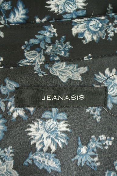 JEANASiS（ジーナシス）の古着「ベルト付き花柄ロングシャツワンピース（ワンピース・チュニック）」大画像６へ