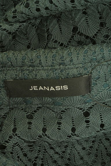 JEANASiS（ジーナシス）の古着「レースロングシャツ（ブラウス）」大画像６へ