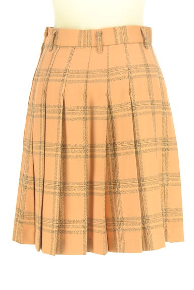 NICOLE CLUB（ニコルクラブ）の古着「チェック柄プリーツスカート（スカート）」大画像２へ