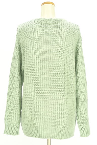 PROPORTION BODY DRESSING（プロポーションボディ ドレッシング）の古着「リボンボタンローゲージニットカーディガン（カーディガン・ボレロ）」大画像２へ