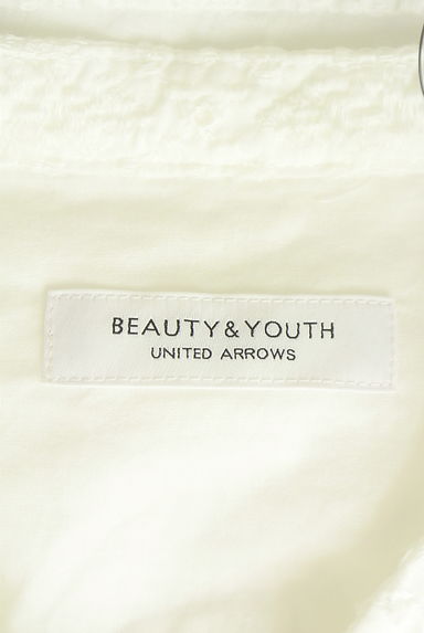 BEAUTY&YOUTH（ビューティ＆ユース）の古着「刺しゅうヨークブラウス（カットソー・プルオーバー）」大画像６へ