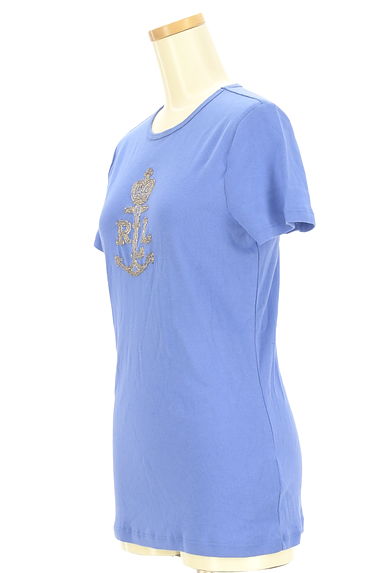 POLO RALPH LAUREN（ポロラルフローレン）の古着「Ralph Lauren ビーズ刺繍半袖Tシャツ（Ｔシャツ）」大画像３へ