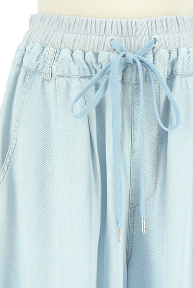 SCOT CLUB（スコットクラブ）の古着「ウエストゴムワイドデニムパンツ（デニムパンツ）」大画像４へ