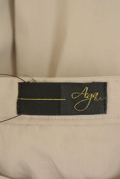 Aga（アーガ）の古着「バンドカラーアシメフレアブラウス（ブラウス）」大画像６へ