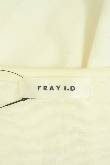FRAY I.D（フレイアイディー）の古着「前後ラウンドネックカットソー（ニット）」大画像６へ