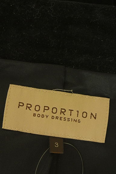 PROPORTION BODY DRESSING（プロポーションボディ ドレッシング）の古着「ベロアテーラードジャケット（ジャケット）」大画像６へ