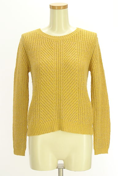 NATURAL BEAUTY BASIC（ナチュラルビューティベーシック）の古着「バックリボンニット（ニット）」大画像１へ