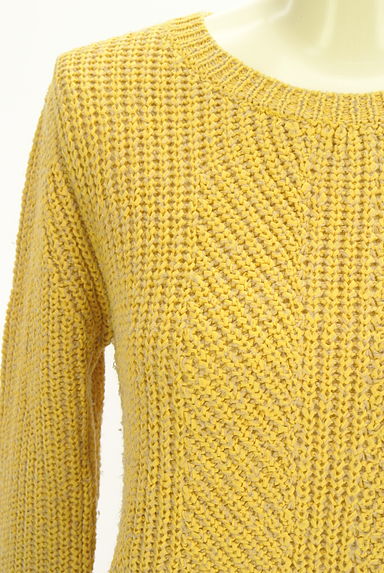 NATURAL BEAUTY BASIC（ナチュラルビューティベーシック）の古着「バックリボンニット（ニット）」大画像４へ