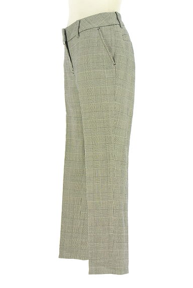 NATURAL BEAUTY BASIC（ナチュラルビューティベーシック）の古着「グレンチェック柄クロップド丈テーパードパンツ（パンツ）」大画像３へ