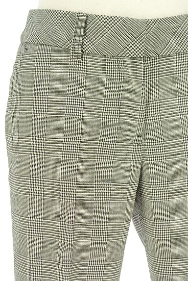 NATURAL BEAUTY BASIC（ナチュラルビューティベーシック）の古着「グレンチェック柄クロップド丈テーパードパンツ（パンツ）」大画像４へ