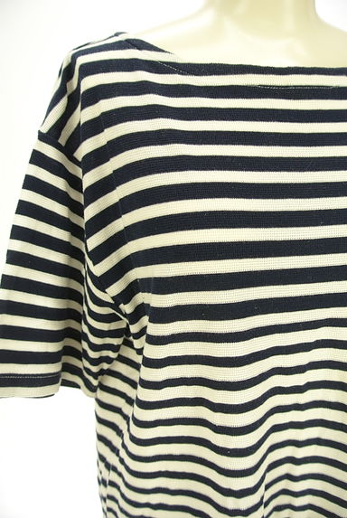 ABAHOUSE（アバハウス）の古着「ボーダー柄半袖カットソー（カットソー・プルオーバー）」大画像４へ