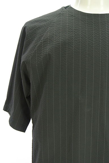 ABAHOUSE（アバハウス）の古着「ピンストライプラグラントップス（Ｔシャツ）」大画像４へ