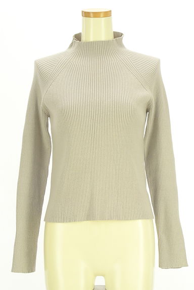 N.Natural Beauty Basic*（エヌ ナチュラルビューティーベーシック）の古着「ハイネックリブニット（ニット）」大画像１へ