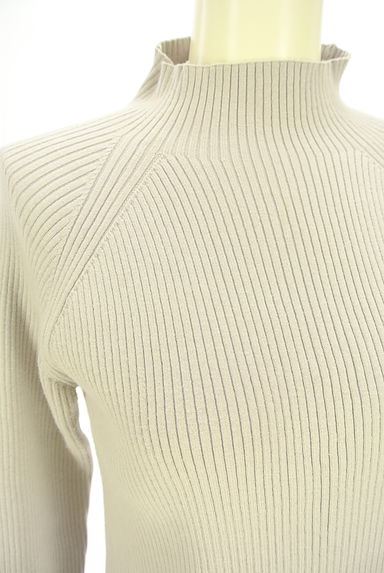 N.Natural Beauty Basic*（エヌ ナチュラルビューティーベーシック）の古着「ハイネックリブニット（ニット）」大画像４へ