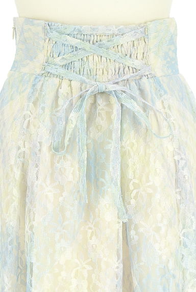 WILLSELECTION（ウィルセレクション）の古着「花柄チェックシアーロングスカート（ロングスカート・マキシスカート）」大画像４へ