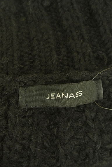 JEANASiS（ジーナシス）の古着「モックネックケーブル編みニットトップス（ニット）」大画像６へ