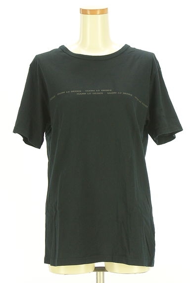 GIANNI LO GIUDICE（ジャンニロジュディチェ）の古着「ブランドロゴ入り半袖プリントTシャツ（Ｔシャツ）」大画像１へ