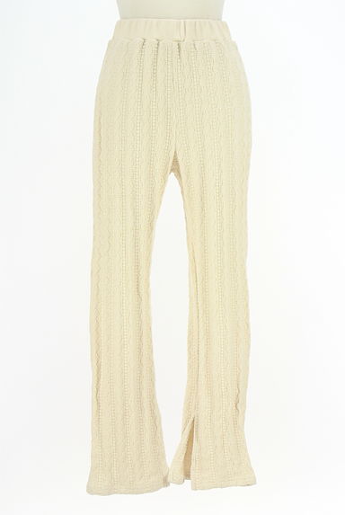 ＋81BRANCA（ハチイチブランカ）の古着「スリットニットパンツ（パンツ）」大画像１へ