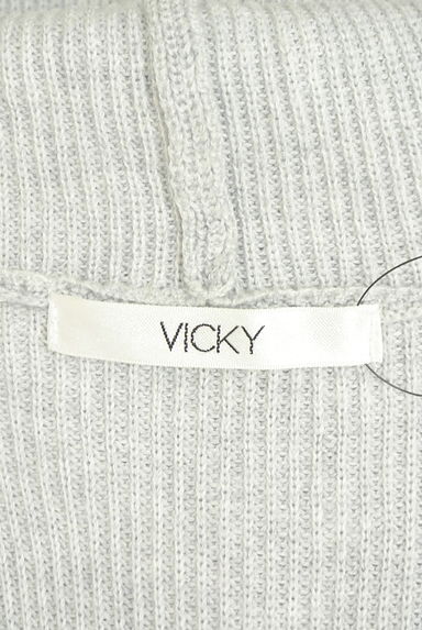 VICKY（ビッキー）の古着「フーディニットジレ（カーディガン・ボレロ）」大画像６へ