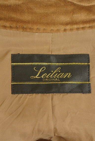 LEILIAN（レリアン）の古着「ミドル丈ベロアコート（コート）」大画像６へ