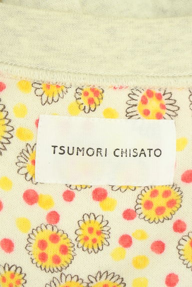 TSUMORI CHISATO（ツモリチサト）の古着「花柄ポケットスウェット膝丈ワンピース（ワンピース・チュニック）」大画像６へ