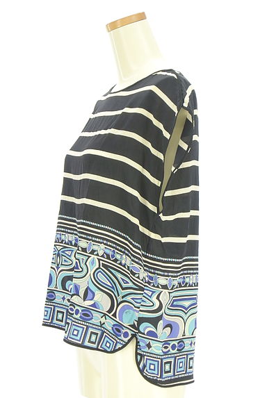 EMILIO PUCCI（エミリオプッチ）の古着「シルクシアートップス（カットソー・プルオーバー）」大画像３へ