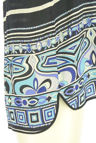 EMILIO PUCCI（エミリオプッチ）の古着「シルクシアートップス（カットソー・プルオーバー）」大画像５へ