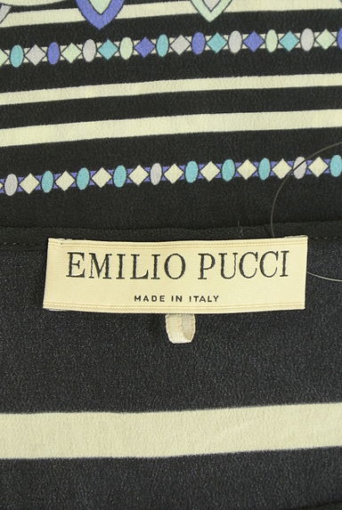 EMILIO PUCCI（エミリオプッチ）の古着「シルクシアートップス（カットソー・プルオーバー）」大画像６へ