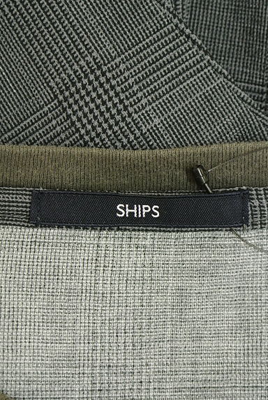 SHIPS（シップス）の古着「グレンチェック柄ポケット付きカットソー（カットソー・プルオーバー）」大画像６へ