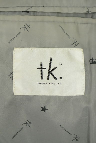 TAKEO KIKUCHI（タケオキクチ）の古着「ウール混ロングチェスターコート（コート）」大画像６へ
