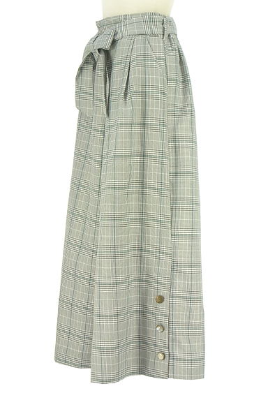 axes femme（アクシーズファム）の古着「チェック柄ワイドパンツ（パンツ）」大画像３へ