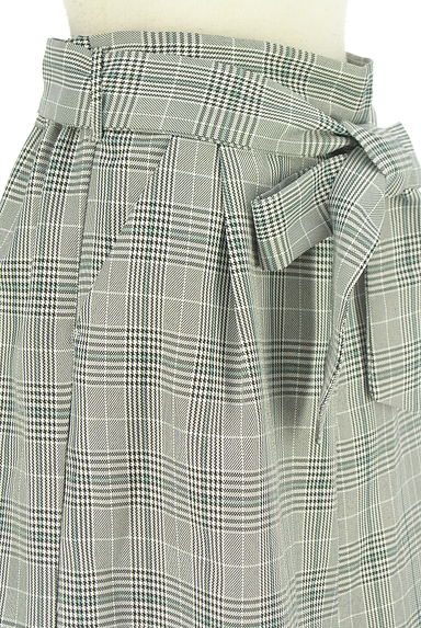axes femme（アクシーズファム）の古着「チェック柄ワイドパンツ（パンツ）」大画像４へ