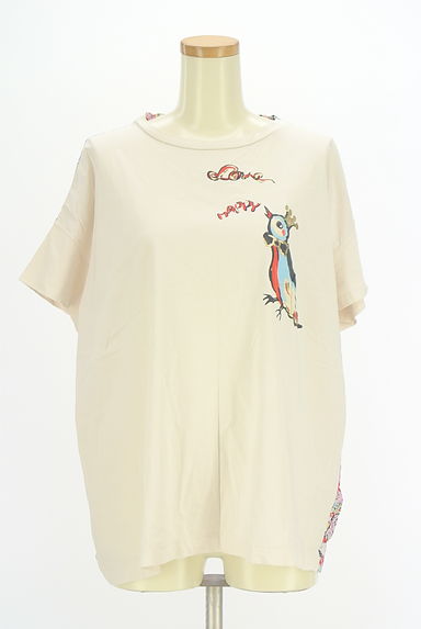 TSUMORI CHISATO（ツモリチサト）の古着「花柄プリントコットンカットソー（カットソー・プルオーバー）」大画像１へ