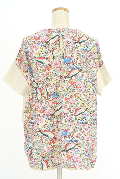 TSUMORI CHISATO（ツモリチサト）の古着「花柄プリントコットンカットソー（カットソー・プルオーバー）」大画像２へ