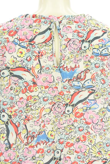 TSUMORI CHISATO（ツモリチサト）の古着「花柄プリントコットンカットソー（カットソー・プルオーバー）」大画像５へ