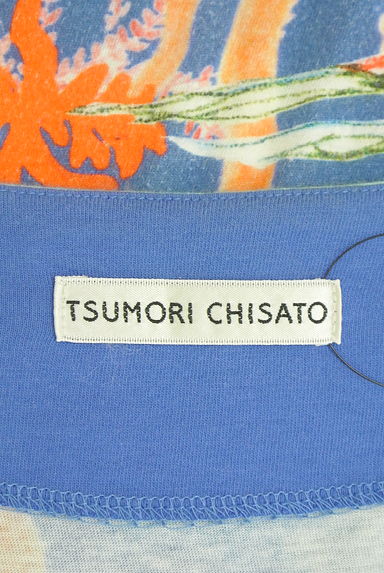 TSUMORI CHISATO（ツモリチサト）の古着「海のイラストプリントボックスワンピース（ワンピース・チュニック）」大画像６へ