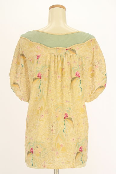 TSUMORI CHISATO（ツモリチサト）の古着「メッシュネックプリントトップス（カットソー・プルオーバー）」大画像２へ