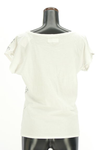 TSUMORI CHISATO（ツモリチサト）の古着「手描き風プリントフレンチスリーブカットソー（Ｔシャツ）」大画像２へ
