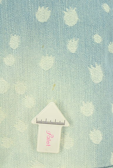TSUMORI CHISATO（ツモリチサト）の古着「総柄織デニムミニスカート（ミニスカート）」大画像５へ