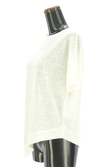 LAUTREAMONT（ロートレアモン）の古着「イレギュラーヘムドルマンニットトップス（ニット）」大画像３へ